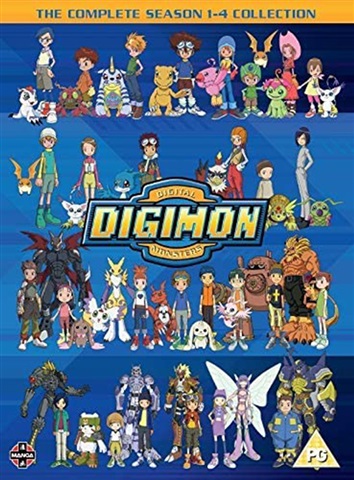 Digimon, The Complete Season 1-4 (PG) 32 Disc - CeX (UK): - Buy
